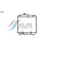 SU2022 AVA Радиатор, охлаждение двигателя