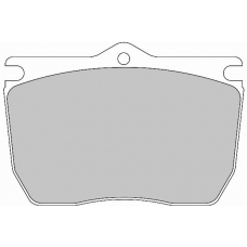 G3002 ABEX Комплект тормозных колодок, дисковый тормоз