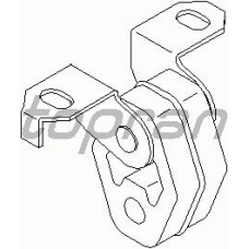 108 730 TOPRAN Кронштейн, глушитель