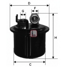 S 1698 B SOFIMA Топливный фильтр