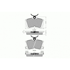 7.508 PEX Комплект тормозных колодок, дисковый тормоз