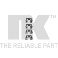 7945229 NK Комплектующие, колодки дискового тормоза