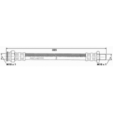 FBH6284 FIRST LINE Тормозной шланг