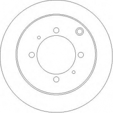 DF4193 TRW Тормозной диск