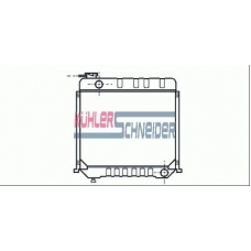 0405501 KUHLER SCHNEIDER Радиатор, охлаждение двигател