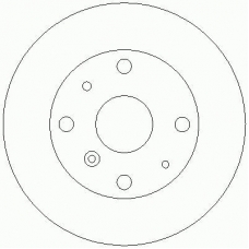D2470 ROULUNDS Тормозной диск