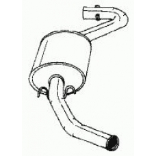 11608 SIGAM Глушитель выхлопных газов конечный