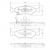 J3600301 NIPPARTS Комплект тормозных колодок, дисковый тормоз