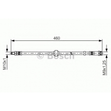 1 987 481 465 BOSCH Тормозной шланг