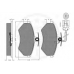 9912 OPTIMAL Комплект тормозных колодок, дисковый тормоз