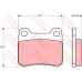 GDB911 TRW Комплект тормозных колодок, дисковый тормоз