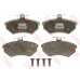 GDB1048 TRW Комплект тормозных колодок, дисковый тормоз