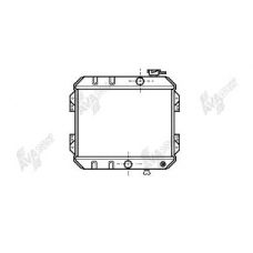25002002 VAN WEZEL Радиатор, охлаждение двигателя
