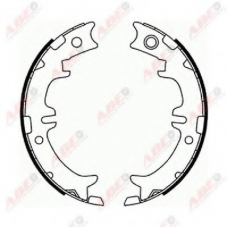C02077ABE ABE Комплект тормозных колодок, стояночная тормозная с