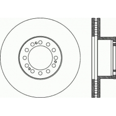 DSX1046.20 ROADHOUSE Тормозной диск