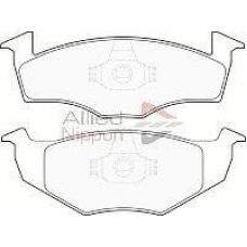 ADB0706 COMLINE Комплект тормозных колодок, дисковый тормоз