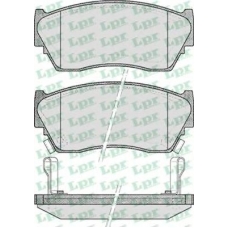 05P520 LPR Комплект тормозных колодок, дисковый тормоз