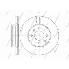 K330A22 NPS Тормозной диск