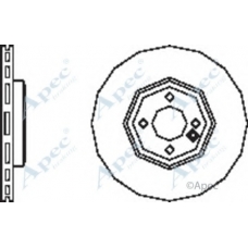 DSK2499 APEC Тормозной диск