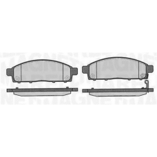 363916060337 MAGNETI MARELLI Комплект тормозных колодок, дисковый тормоз