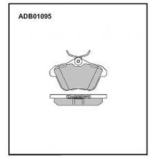 ADB01095 Allied Nippon Тормозные колодки