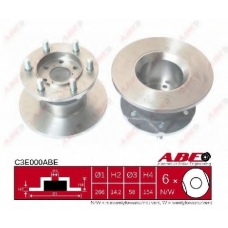 C3E000ABE ABE Тормозной диск