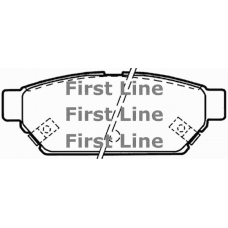 FBP1476 FIRST LINE Комплект тормозных колодок, дисковый тормоз