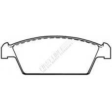 FBP1493 FIRST LINE Комплект тормозных колодок, дисковый тормоз