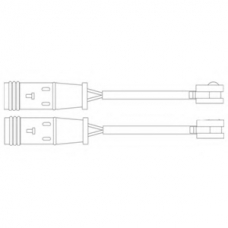 LZ0204 DELPHI Контрольный контакт, контроль слоя тормозных колод