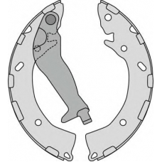 M919 MGA Комплект тормозных колодок