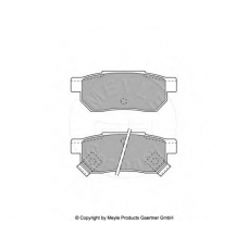 025 213 1313 MEYLE Колодки тормозные