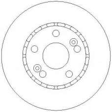AC2120D AC Delco Тормозной диск