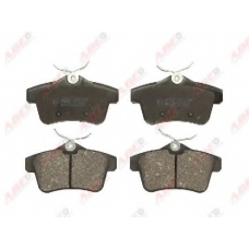 C2P007ABE ABE Комплект тормозных колодок, дисковый тормоз