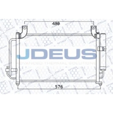 765M02 JDEUS Конденсатор, кондиционер