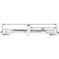 FBH6035 FIRST LINE Тормозной шланг