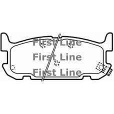 FBP3574 FIRST LINE Комплект тормозных колодок, дисковый тормоз