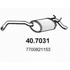 40.7031 ASSO Глушитель выхлопных газов конечный