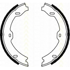 8100 23031 TRISCAN Комплект тормозных колодок, стояночная тормозная с
