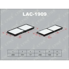 LAC1909 LYNX Фильтр салона