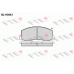 BL1189A1 FTE Комплект тормозных колодок, дисковый тормоз