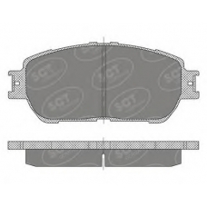 SP 474 SCT Комплект тормозных колодок, дисковый тормоз