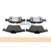 V40-8028 VEMO/VAICO Комплект тормозных колодок, дисковый тормоз