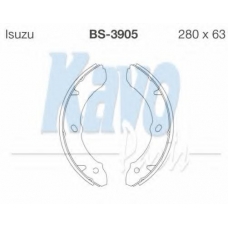 BS-3905 KAVO PARTS Комплект тормозных колодок