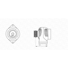 943354064010 MAGNETI MARELLI Генератор