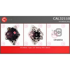 CAL32110RS CASCO Генератор