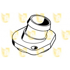 341817 UNIGOM Фланец охлаждающей жидкости