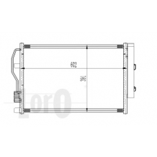 007-016-0002 LORO Конденсатор, кондиционер