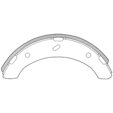 FN-6602 JNBK Колодки тормозные