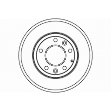 MDC1543 MINTEX Тормозной диск