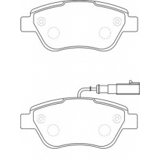 DBP231946 DURON Комплект тормозных колодок, дисковый тормоз